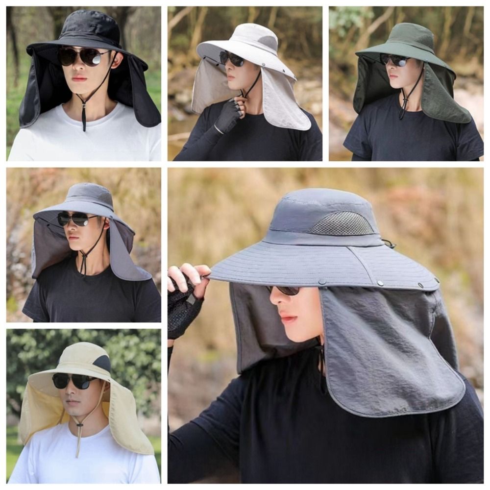 Breathable Cloth Men Sun Hat N - Bucket Hat Cotton recension och pris