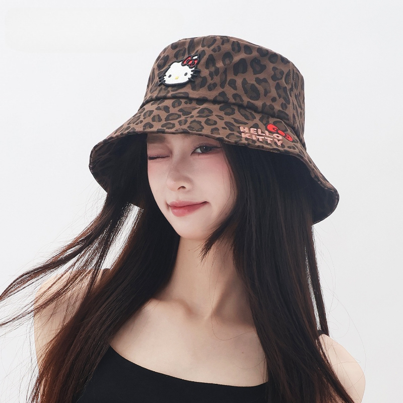 New Sanrio Leopard Bucket Hat  - Visor Sun Hat recension och pris