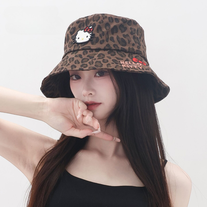 New Sanrio Leopard Bucket Hat  - Visor Sun Hat recension och pris