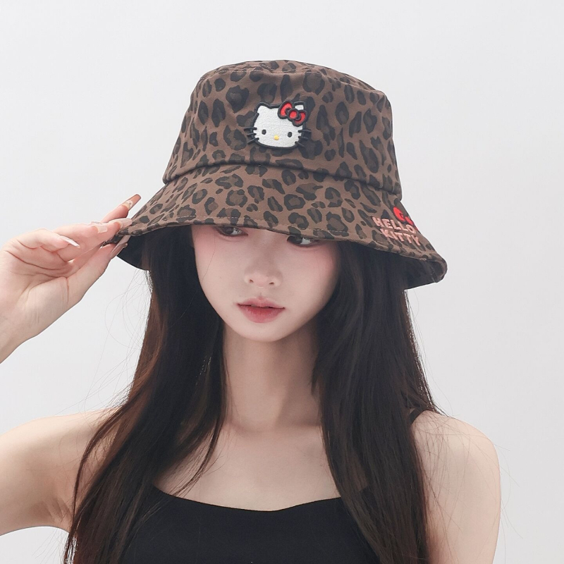 New Sanrio Leopard Bucket Hat  - Visor Sun Hat recension och pris