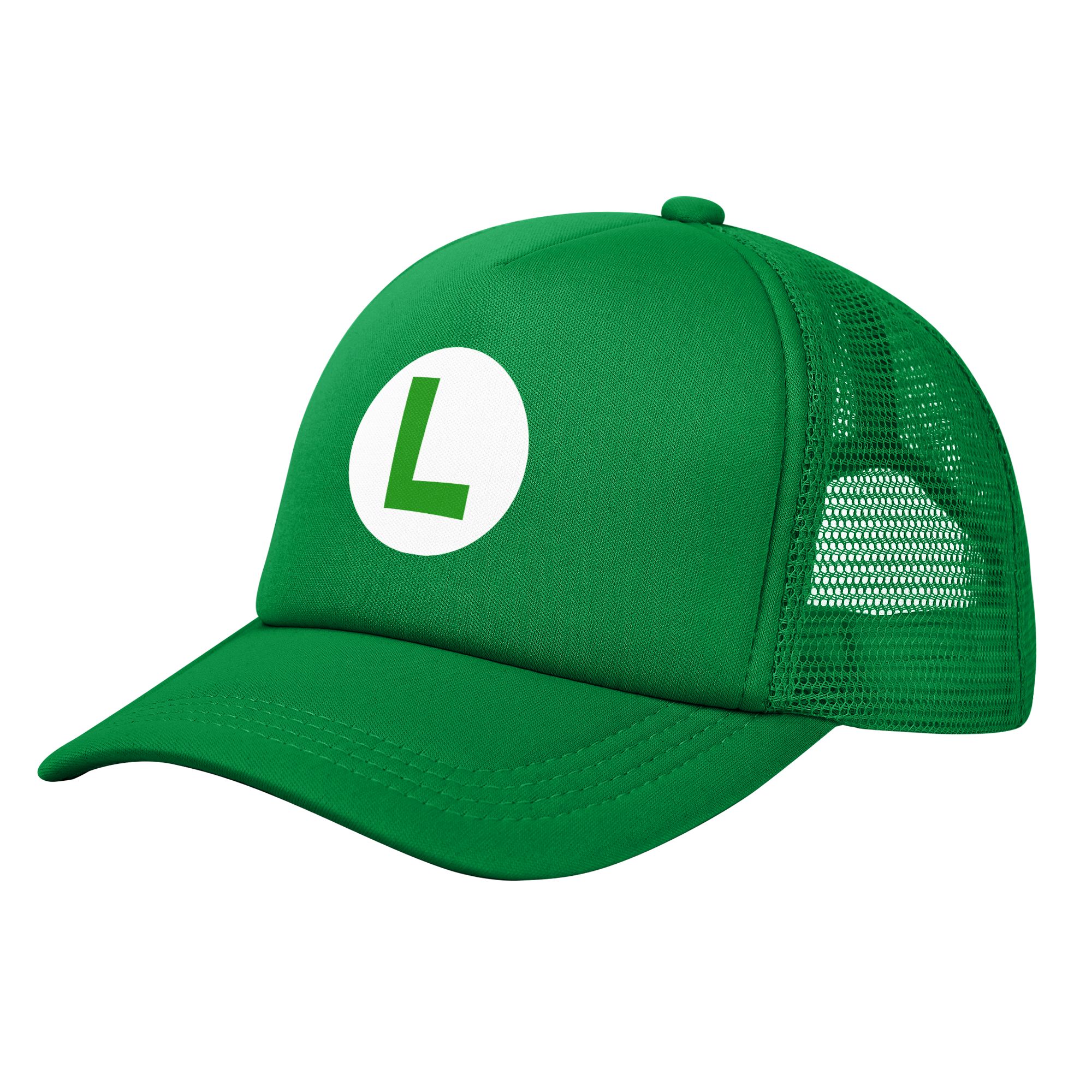 green L red m marioes Luigis F - Trucker Cap Mesh recension och pris
