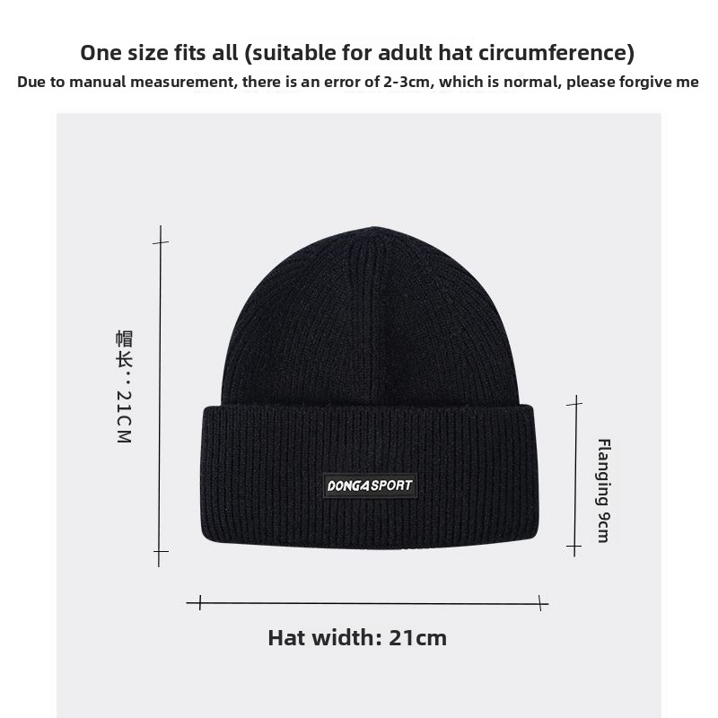 1pc Winter Warm Beanie for Men - Beanie Cuffed Knit recension och pris